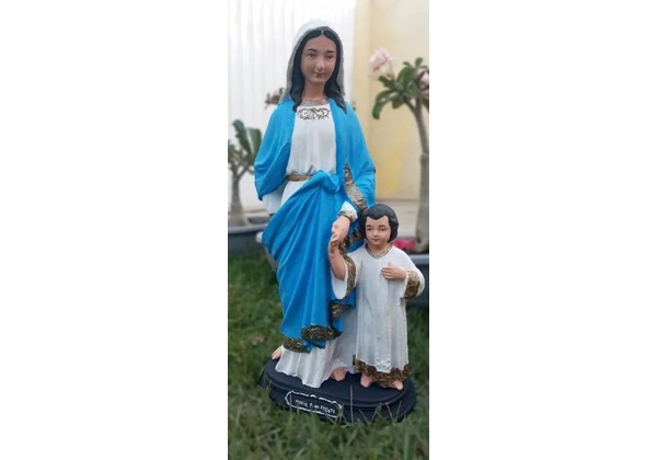 Imagem Maria passa na frente 40 cm em concreto