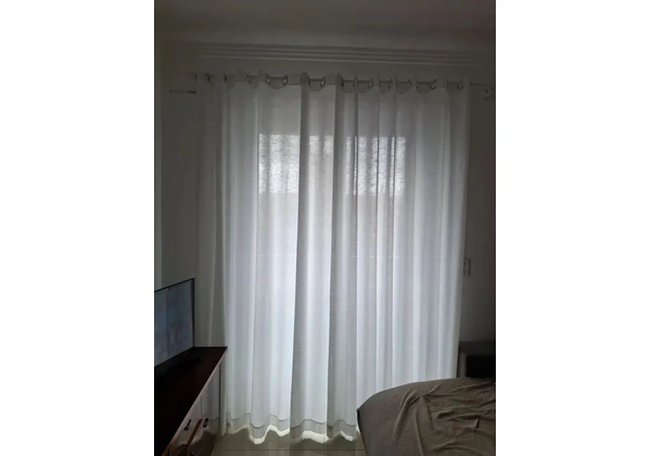CORTINA E BLACKOUT 70% para sala (Marca Döhler) <br>