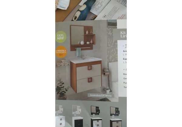 Promoção Kit Lírio para banheiro