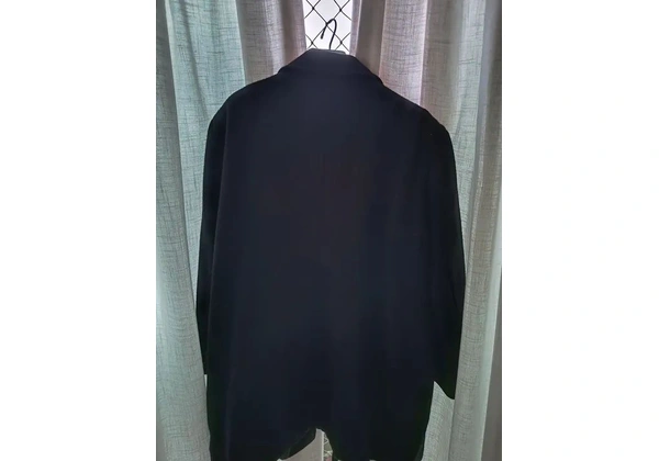 Sobretudo Médio Masculino Preto