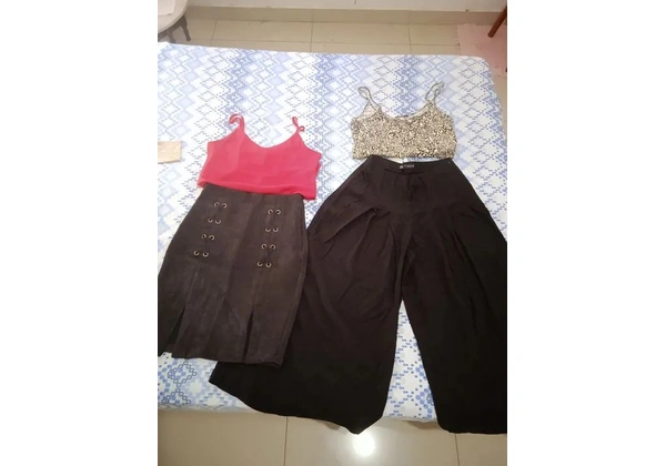 Pantalona acinturada Zara