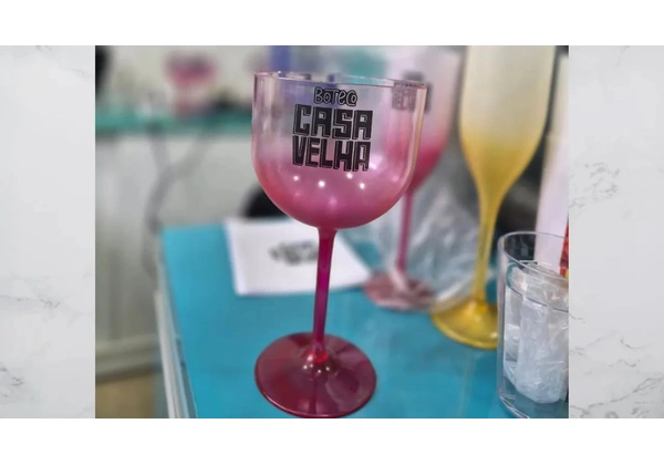 Kit 10 Taças de Gin 450 ml / 580 ml Diversos Modelos e Cores