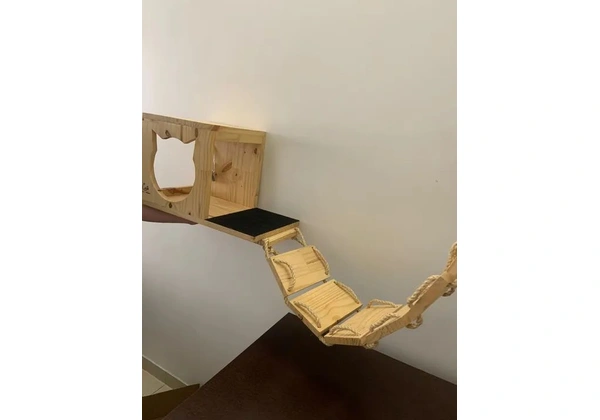 Conjunto Parquinho vertical para gatos