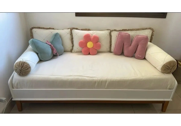 Cama solteiro/auxiliar/babá