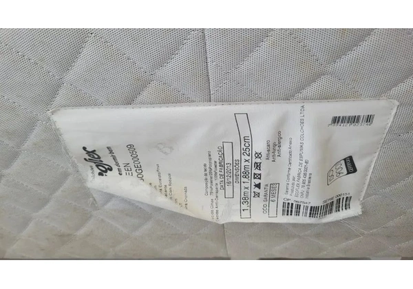 Cama Casal Box + Colchão