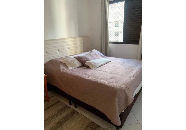 Base Cama Queen em Nobuck Brown