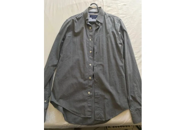Camisa Social Zara Slim Fit Semi Nova Excelente Estado