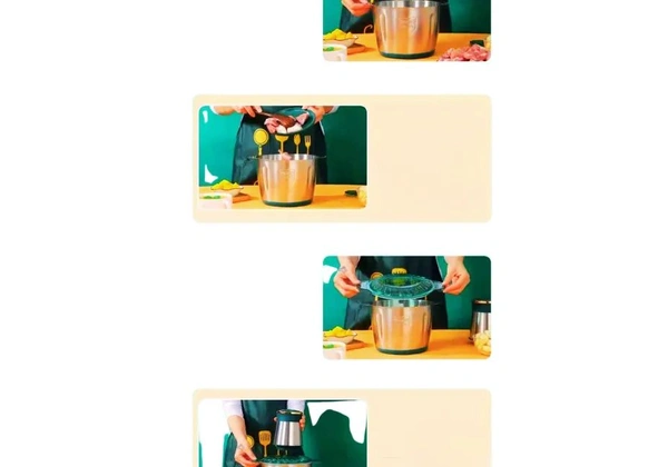 Multiprocessador Alimentos Elétrico 3l Triturador 220v no Brasil Envio Imediato