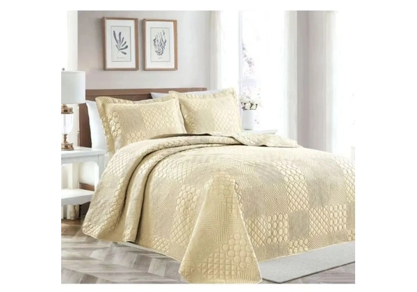 Cobre Leito 3 Pçs Queen- 600 fios Casal