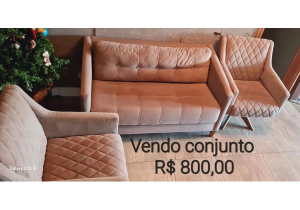 Namoradeira + poltronas