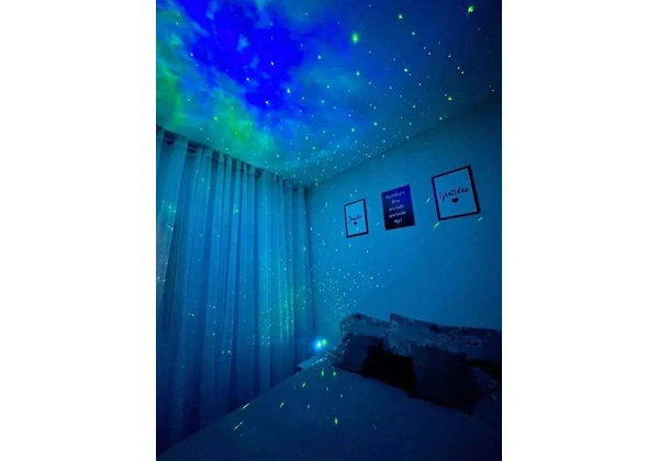 Projetor Astronauta, Luminaria entregamos (Luzes no teto)