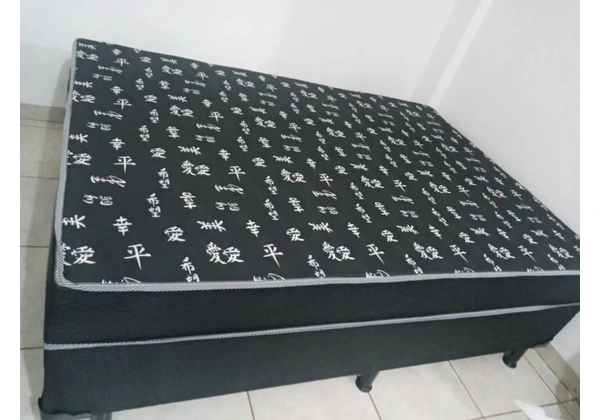 Unibox casal com 10 cm espuma selada d28