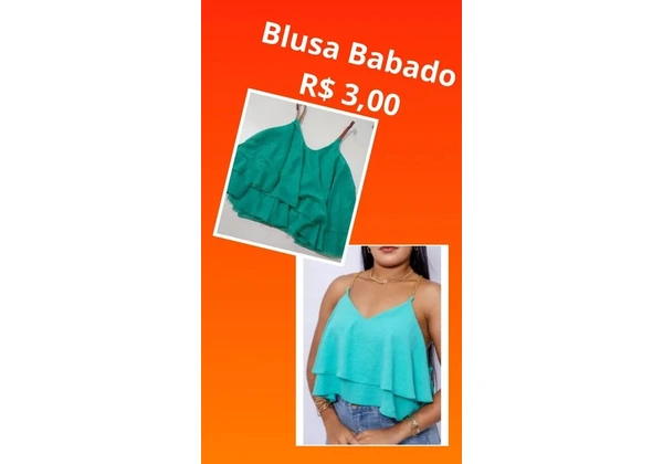 Roupas Femininas - De R$ 1, 00 até R$ 5, 00