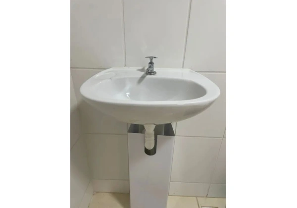 Pia lavatório para banheiro + torneira