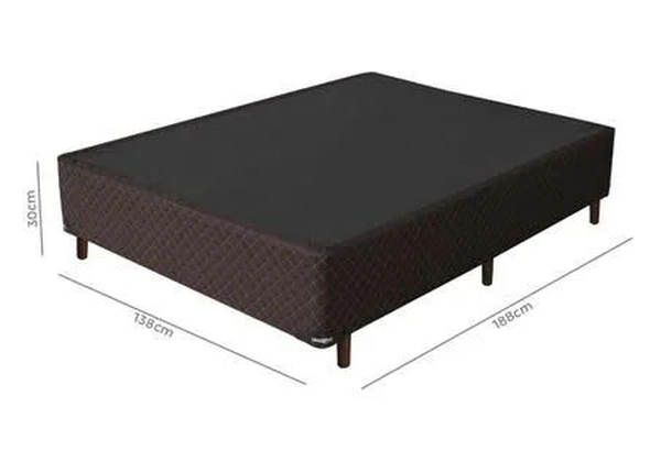 Cama Box e Colchão Novo Lacrado