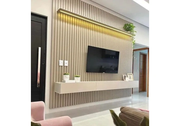 Painel nobre com nicho 100% MDF