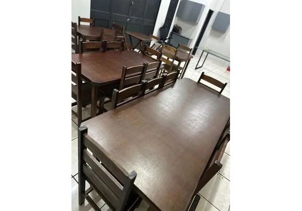 Chegou reposição das mesas de jantar até 8 cadeiras