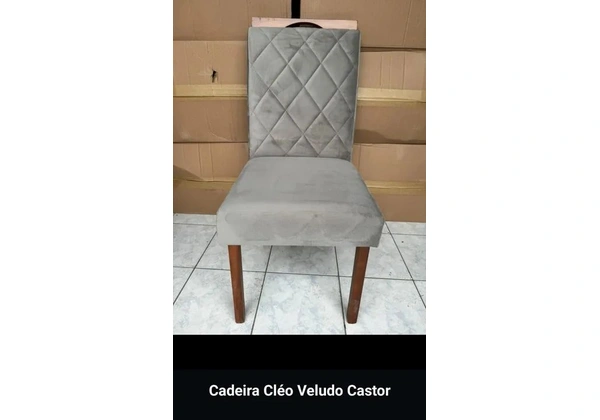Cadeira de Madeira Maciça Capuccino
