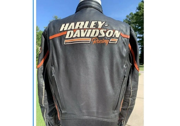 Jaqueta Harley Davidson Screamin Eagle Original de Couro