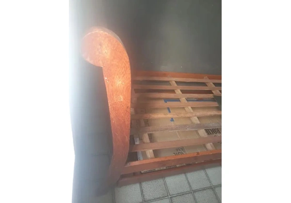 Bi Cama de madeira solteiro