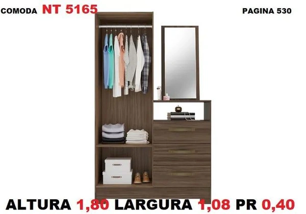 Cômoda oferecemos entrega e montagem grátis para toda Maceió