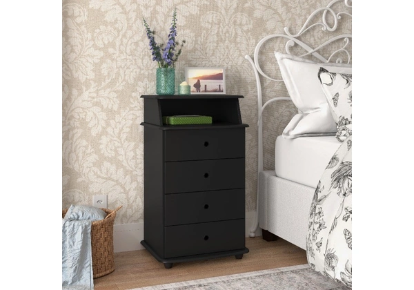 Mesa de cabeceira Luxo Com 4 Gavetas LUXO 2