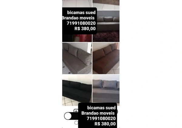Fogão 4 bocas Braslar Sirius. Sofa bicama R$ 350, 00 reais acompanha 3 almofadas grandes