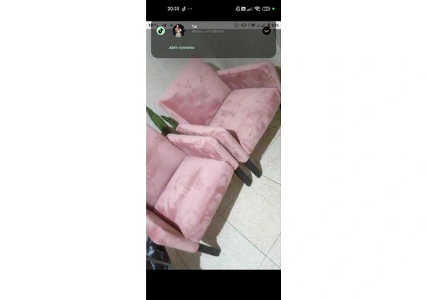 poltronas direto da fábrica rosas