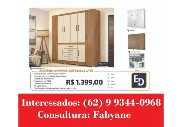 Guarda Roupa New Realce
