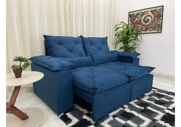 Sofá Retrátil e Reclinável Orthobox Pilow Braços 2, 30 metros