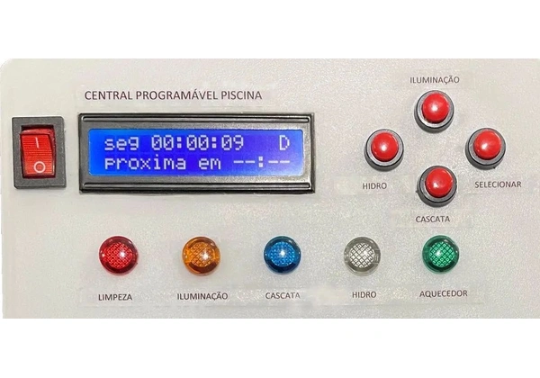 Central Programável Piscina Inereaa (painel Comando Bombas)