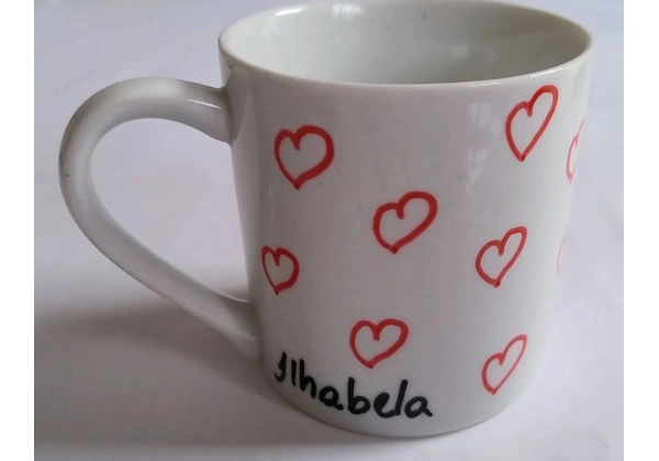 Caneca em cerâmica Já disse que te amo hoje?
