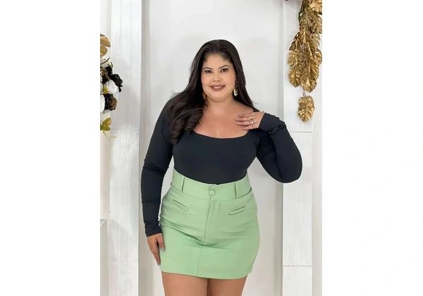 Blusa de manga longa