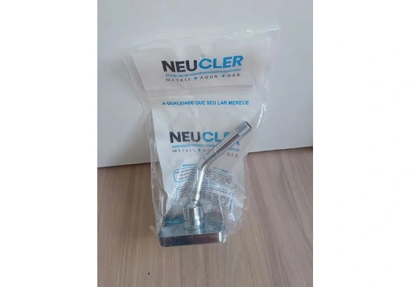 Chuveiro Ducha Flatt Quadrado Articulada Aquecedor Solar Gás