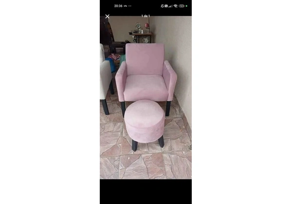 poltronas direto da fábrica rosas