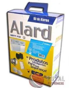 Kit Alarme Residencial Completo Ecp Pronto Para Usar
