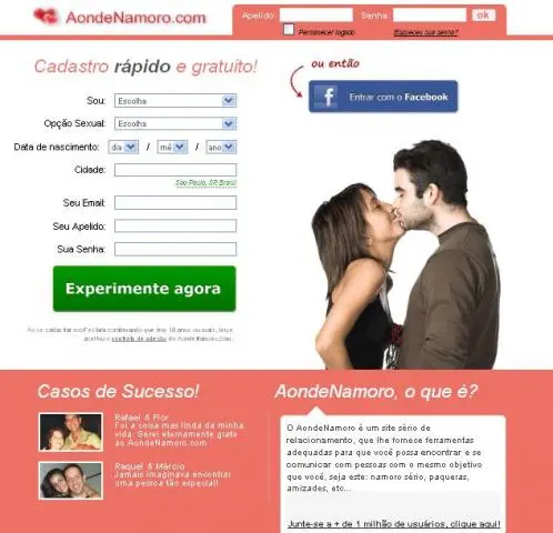 Site de Namoro na Internet