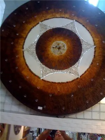 telas e mandalas pintadas