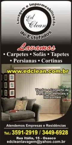 LAVAGEM DE PERSIANAS