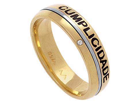 Alianças em ouro 18k noivado casamento personalizadas Elite Jóias
