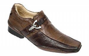 Sapato Marrom Masculino em Couro Legítimo - Ref. 9056