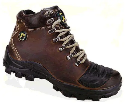 Bota Motoqueiro Adventure em Couro Legítimo BMBrasil 5166 / 04