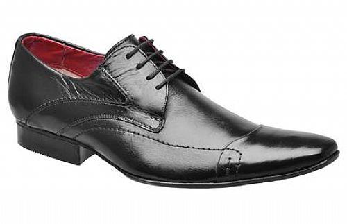 Sapato Masculino Social Preto com Cadarço Ref. 405