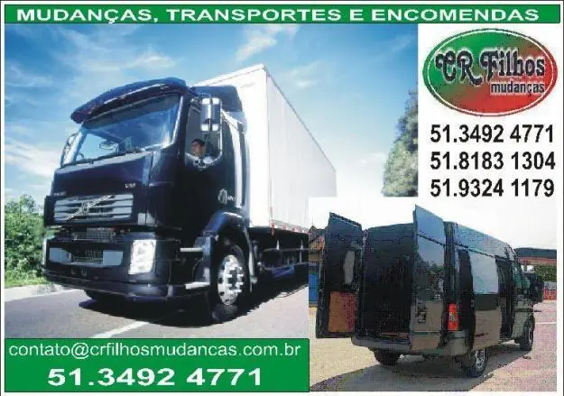 CR FILHOS MUDANÇAS E FRETES EM RECIFE / PORTO ALEGRE