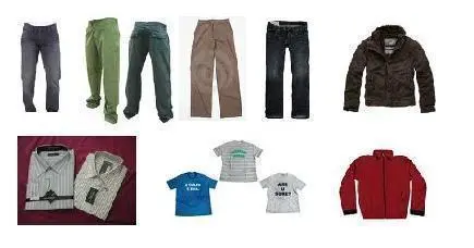 Lotes de roupas masculinas seminovas no atacado