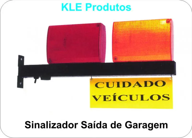 Sinalizador de saída de Garagem