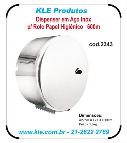 Dispenser para Rolo de papel Higiênico