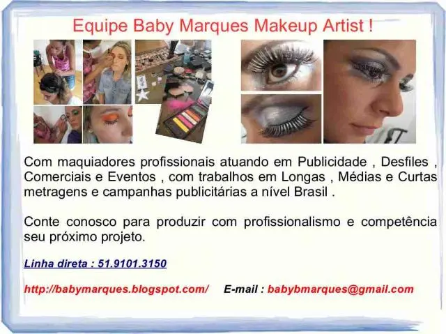 Maquiagem para eventos Gramado