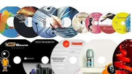 silk screen, duplicação de DVD / CD