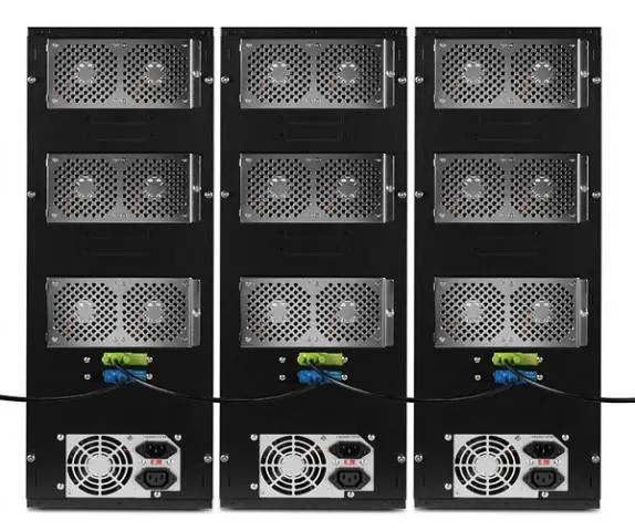 Duplicador de dvd, gravadora Pioneer com 08 baias, copiadoras de dvd